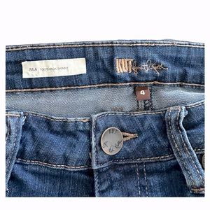 Kut From the Kloth MIA Toothpick Skinny Distressed Jeans.